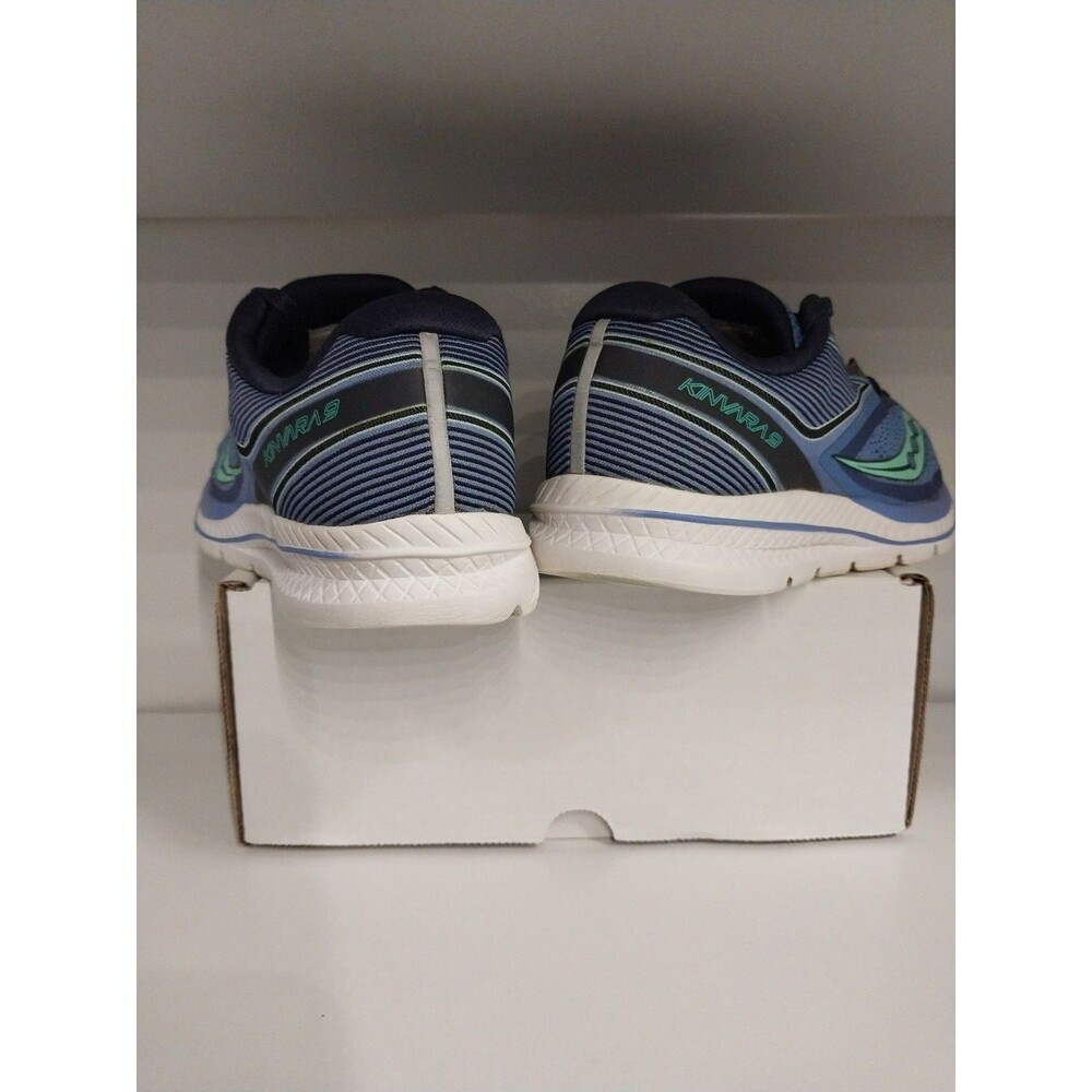 Saucony Kinvara 9 Everun Blue Teal Running Shoes S10418-1 size 7 ladies Preowned - Picture 4 of 5